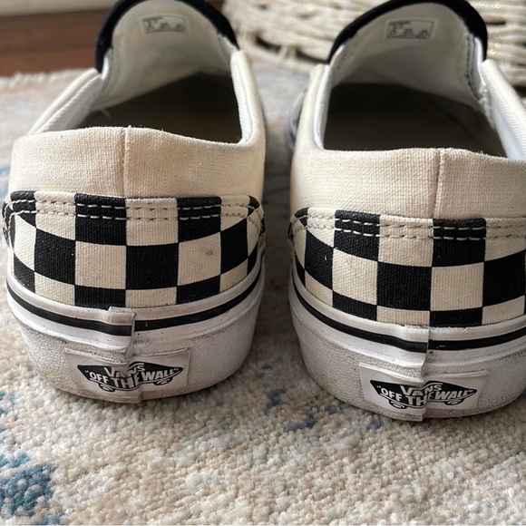VANS Classic Slip-On Checkerboard Shoes - Picture 3 of 3